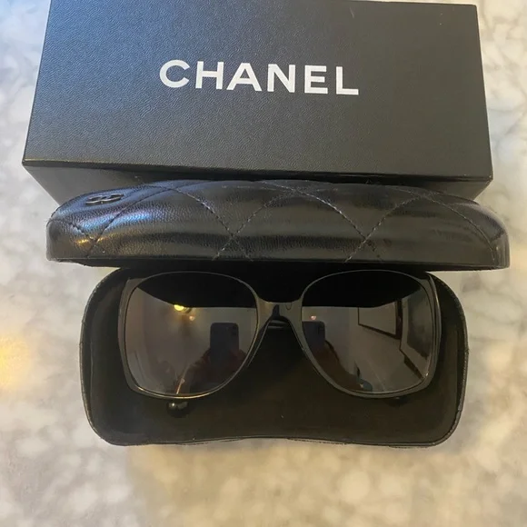 Chanel 5267 Oversized Black Gradient Sunglasses